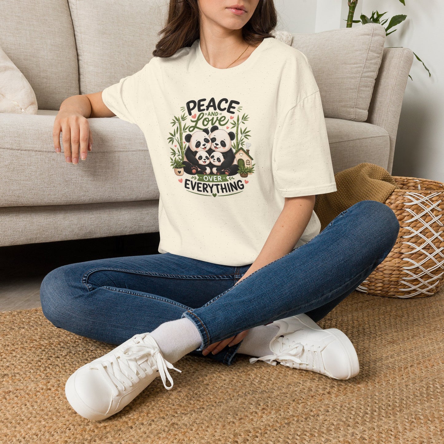 Panda Family Tee
