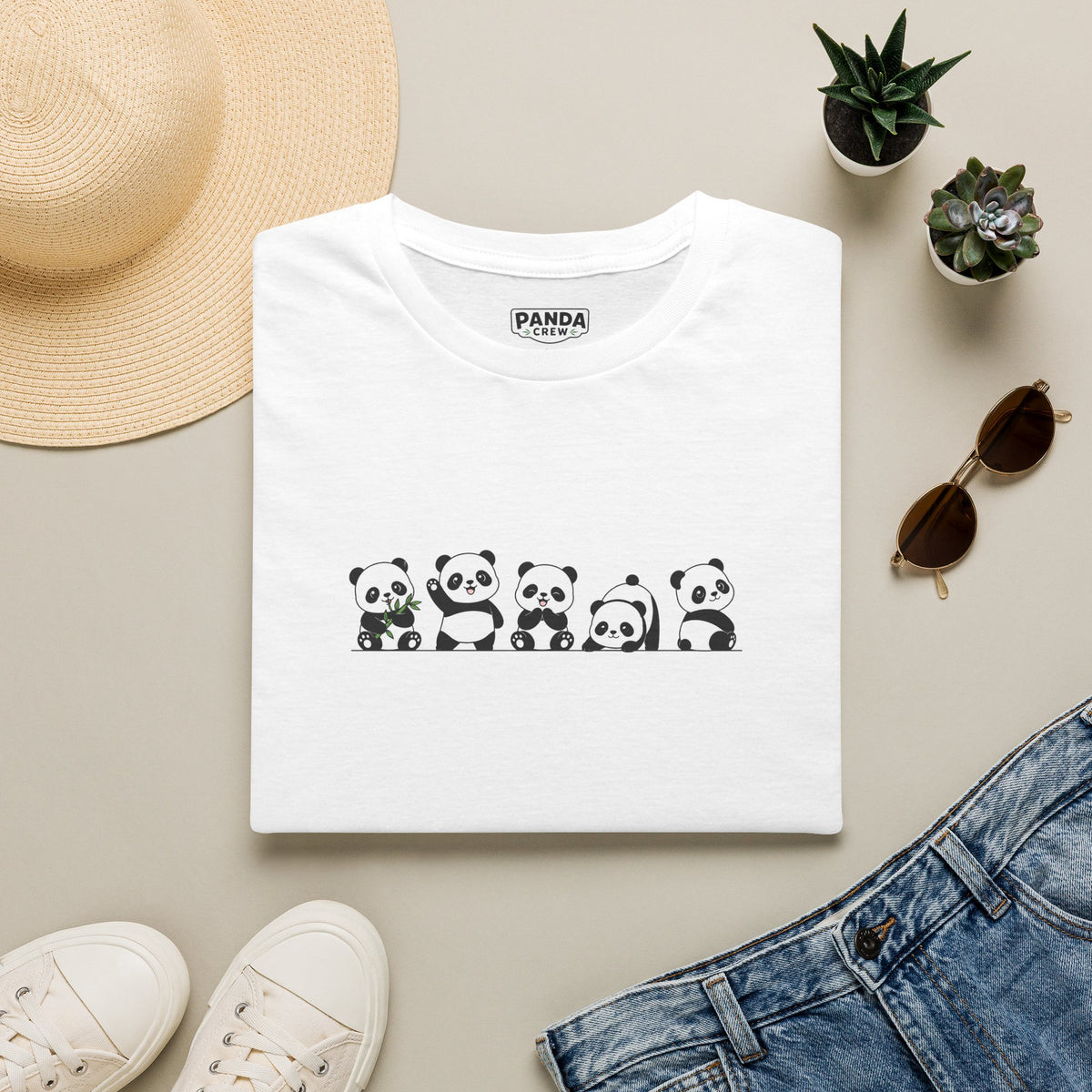 Little Panda Crew Tee