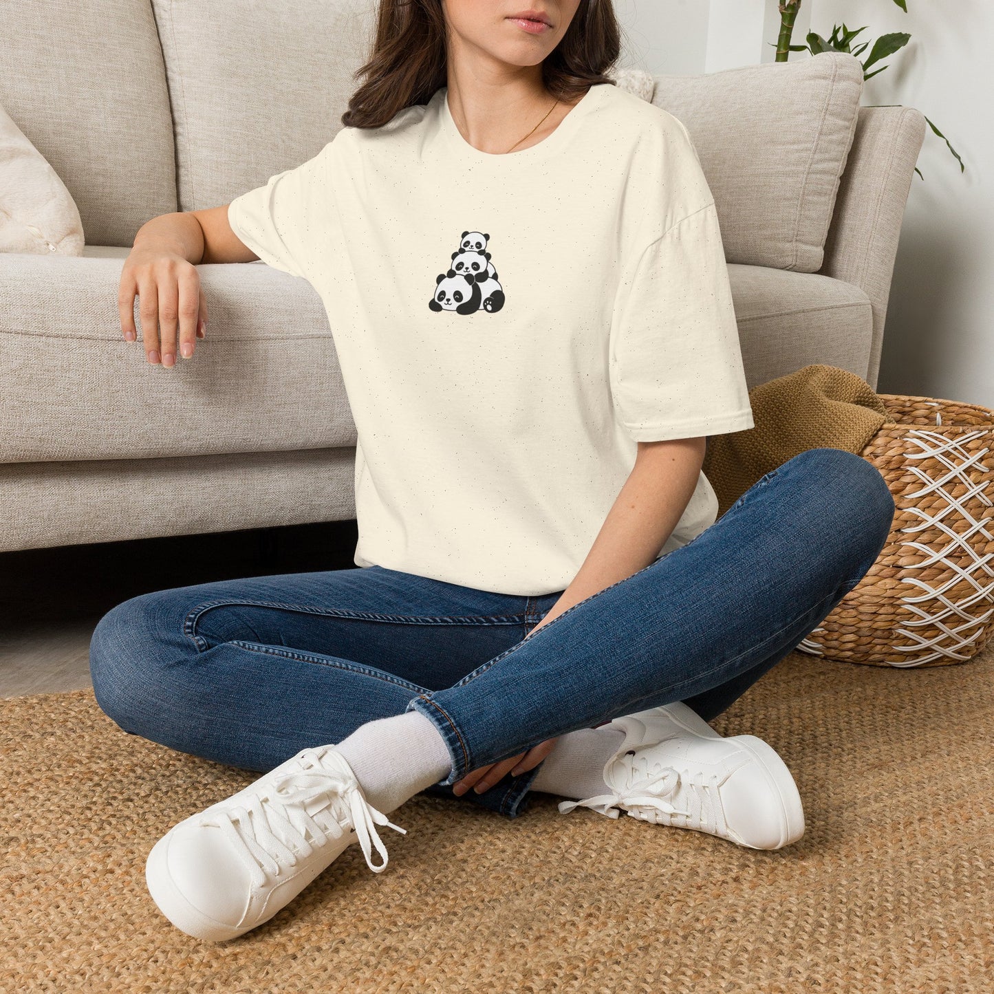 Stacked Pandas Tee