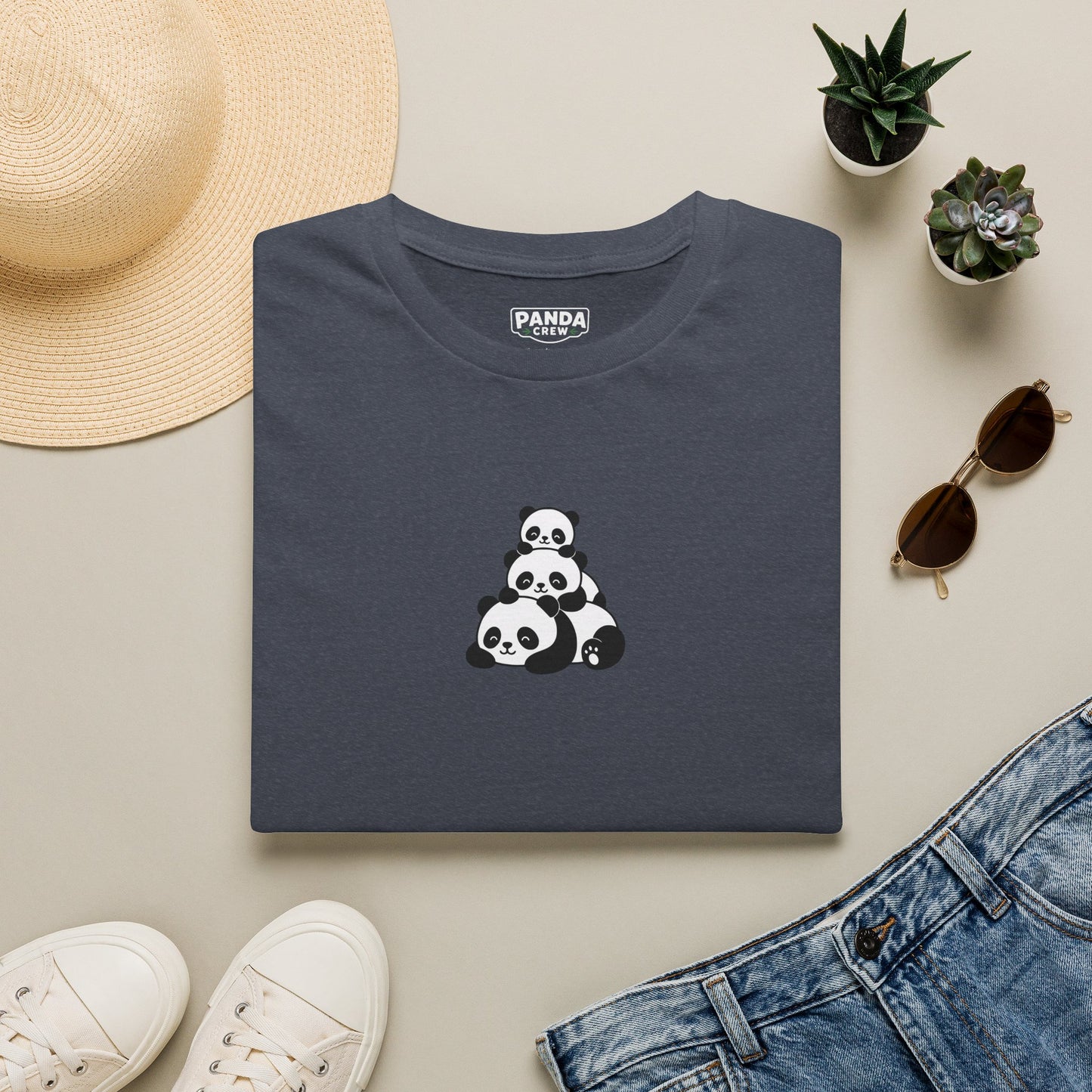 Stacked Pandas Tee