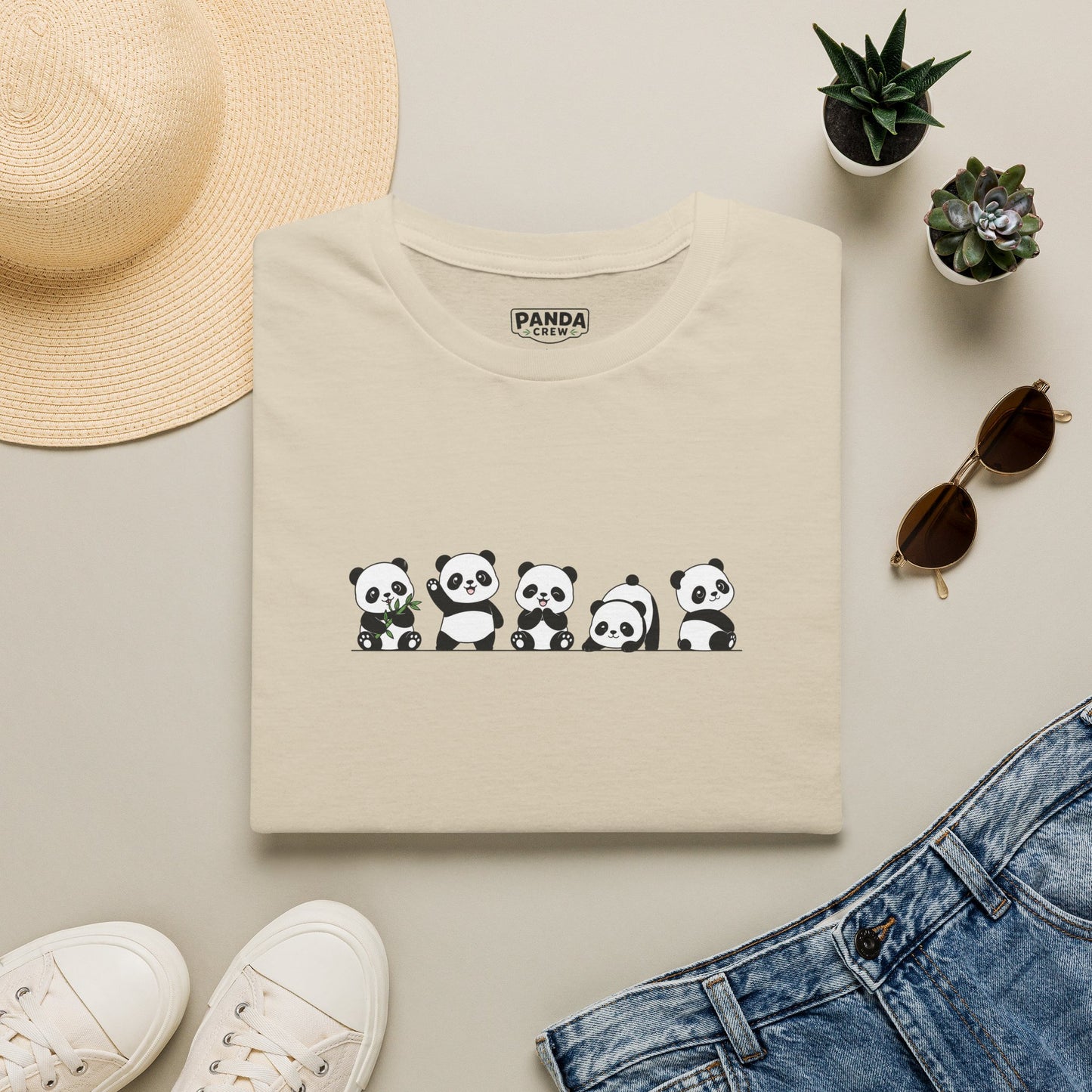 Little Panda Crew Tee