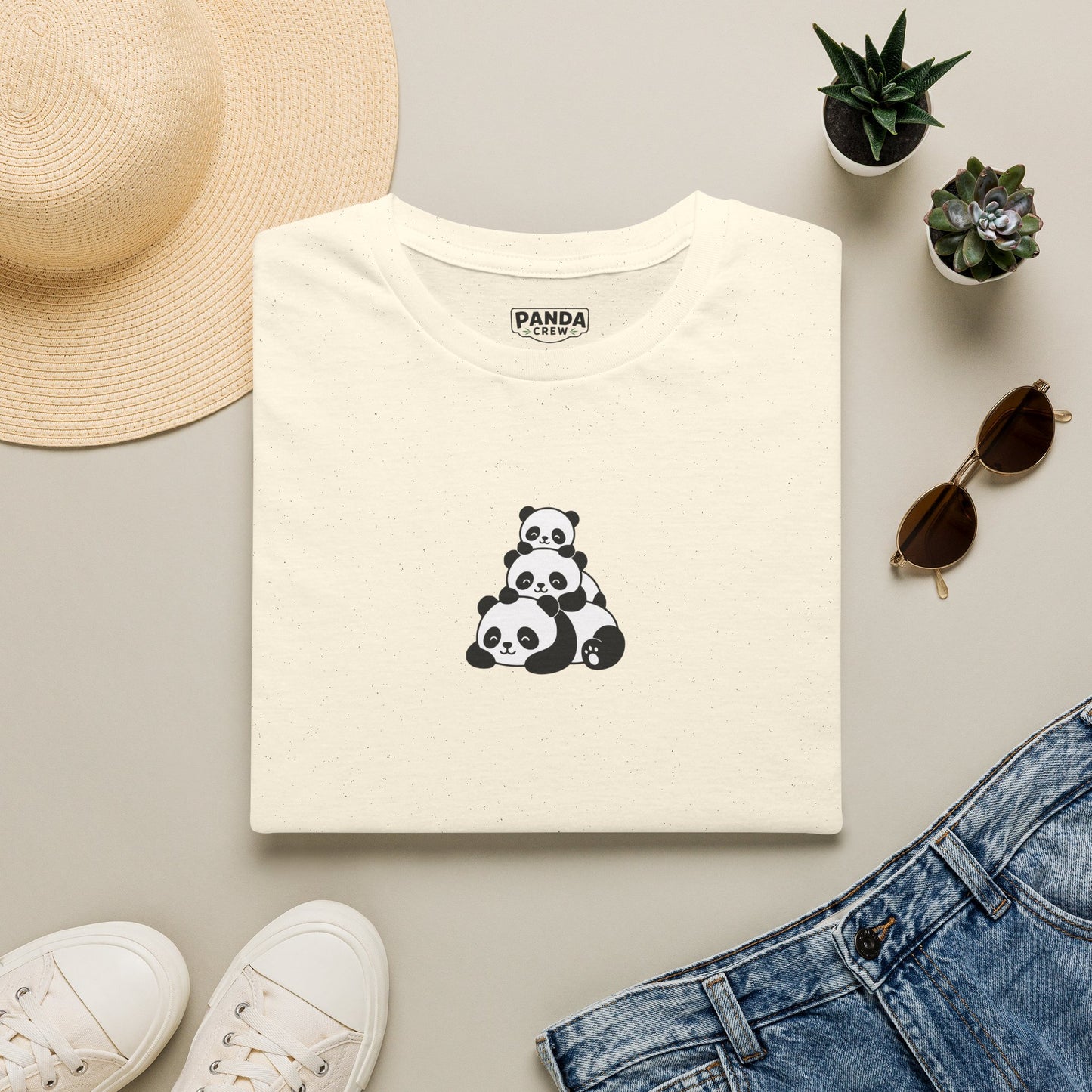 Stacked Pandas Tee