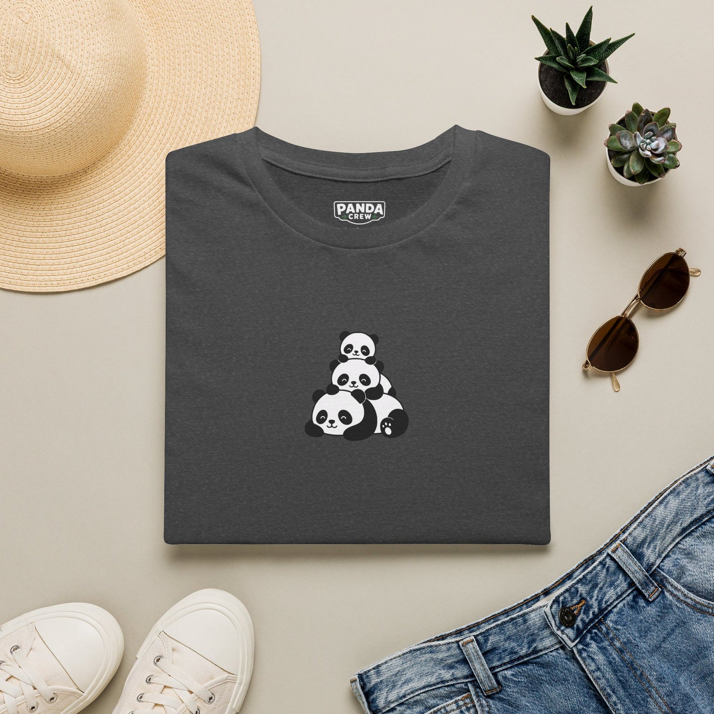 Stacked Pandas Tee