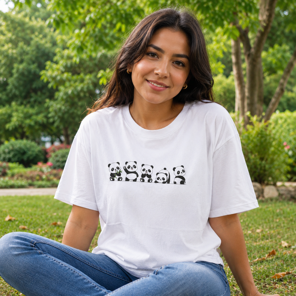 Little Panda Crew Tee